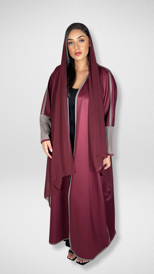 Abaya Mara Red